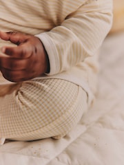 Neutral Brunch Club Baby Top & Leggings Set 6 Piece (0mths-2yrs) - Image 6 of 19