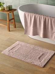Silentnight Pink Luxury Supersoft Bath Mat - Image 1 of 6