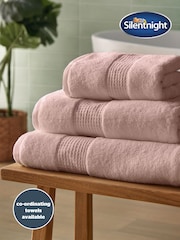 Silentnight Pink Luxury Supersoft Bath Mat - Image 3 of 6