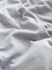 Blue/Navy/Cream/Grey Long Sleeve Crew Neck T-Shirts 5 Pack - Image 8 of 8