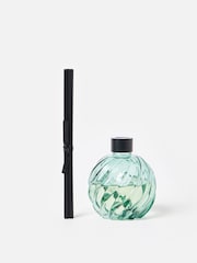 Oliver Bonas Green Aspen Fern Leaf & Wild Mint Swirl Diffuser - Image 1 of 3