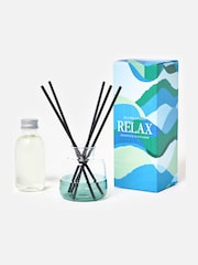 Oliver Bonas Green Rae Jasmine & Cedarwood Relax Reed Diffuser - Image 1 of 3