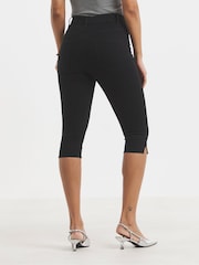 Schwarz - Simply Be Capri Jeans - Bild 2 von 4