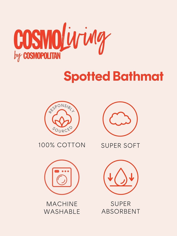 Cosmo Living Spot Design Spot Design Bath Mat - Image 6 of 6