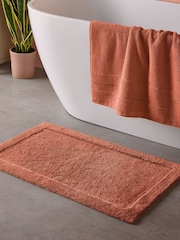 Cosmo Living Burnt Pink Supersoft Bath Mat - Image 1 of 6