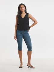 Blau - Simply Be Capri Jeans - Bild 1 von 4