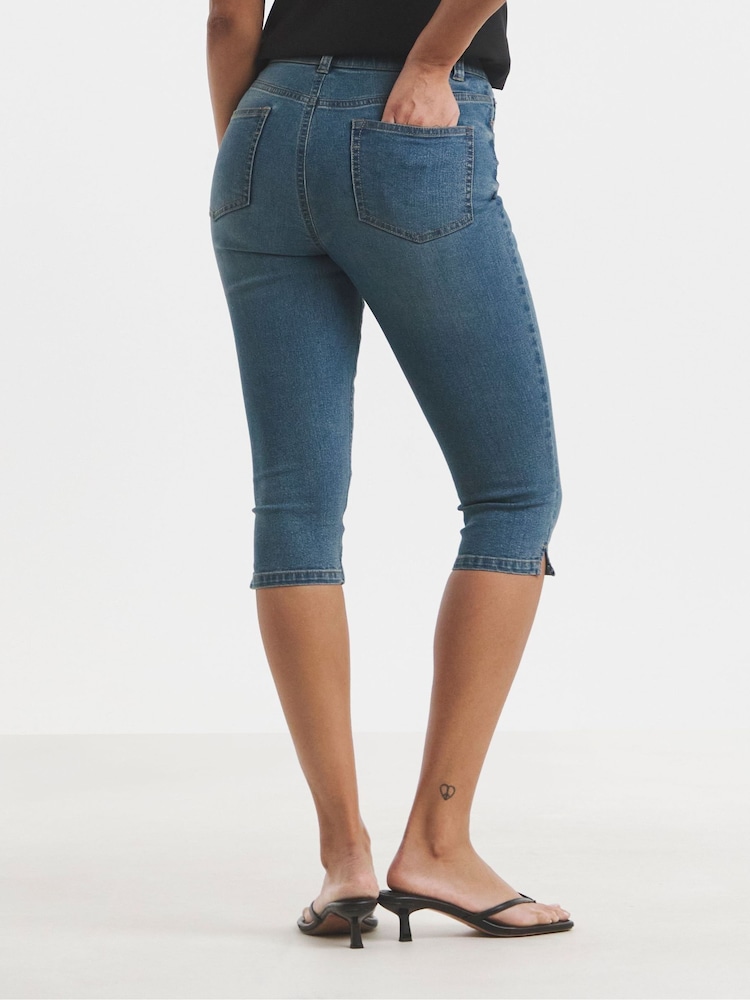 Blau - Simply Be Capri Jeans - Bild 2 von 4