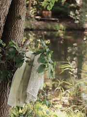 Avery Row Set of 3 Riverbank Muslin Squares - Image 3 of 5