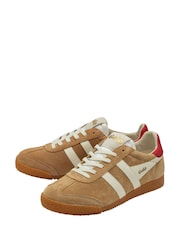 Gola Brown Womens Elan Trainers - Image 3 of 5