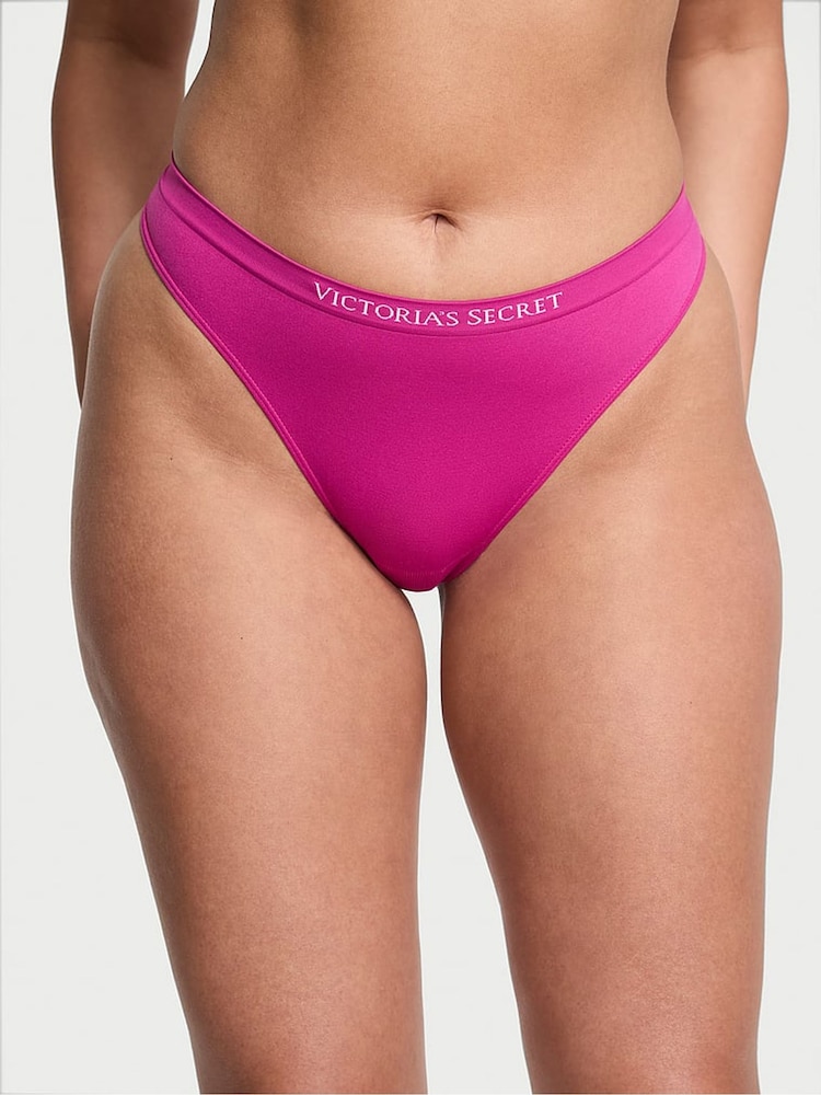 Victoria's Secret Allure Pink Thong Knickers - Image 1 of 2 Victoria's Secret Allure Pink Thong Knickers - Image 1 of 2
