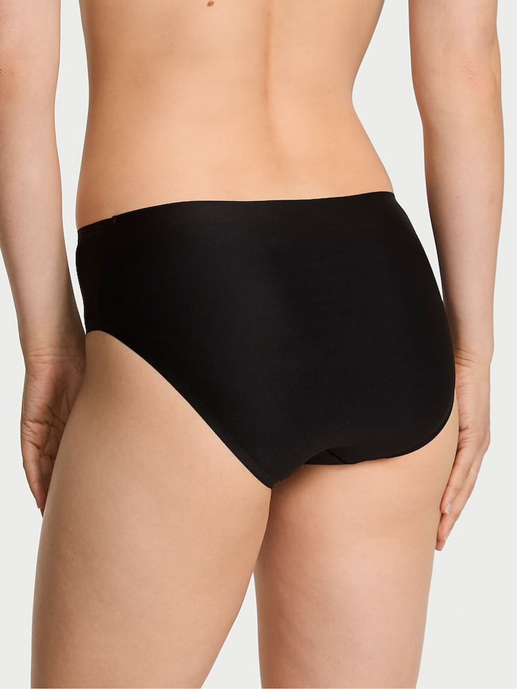Victoria's Secret Black Bikini Mid-Rise Knickers - Image 2 of 2 Victoria's Secret Black Bikini Mid-Rise Knickers - Image 2 of 2