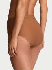 Victoria's Secret Caramel Nude Brief Mid-Rise Knickers - Image 2 of 3
