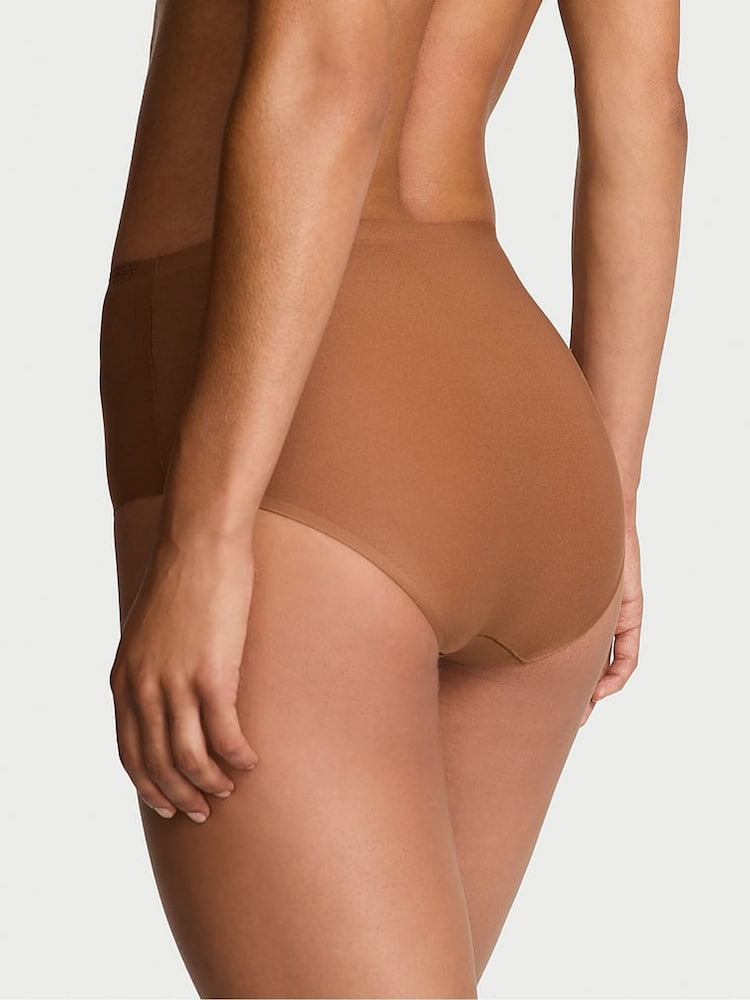 Victoria's Secret Caramel Nude Brief Mid-Rise Knickers - Image 2 of 3 Victoria's Secret Caramel Nude Brief Mid-Rise Knickers - Image 2 of 3