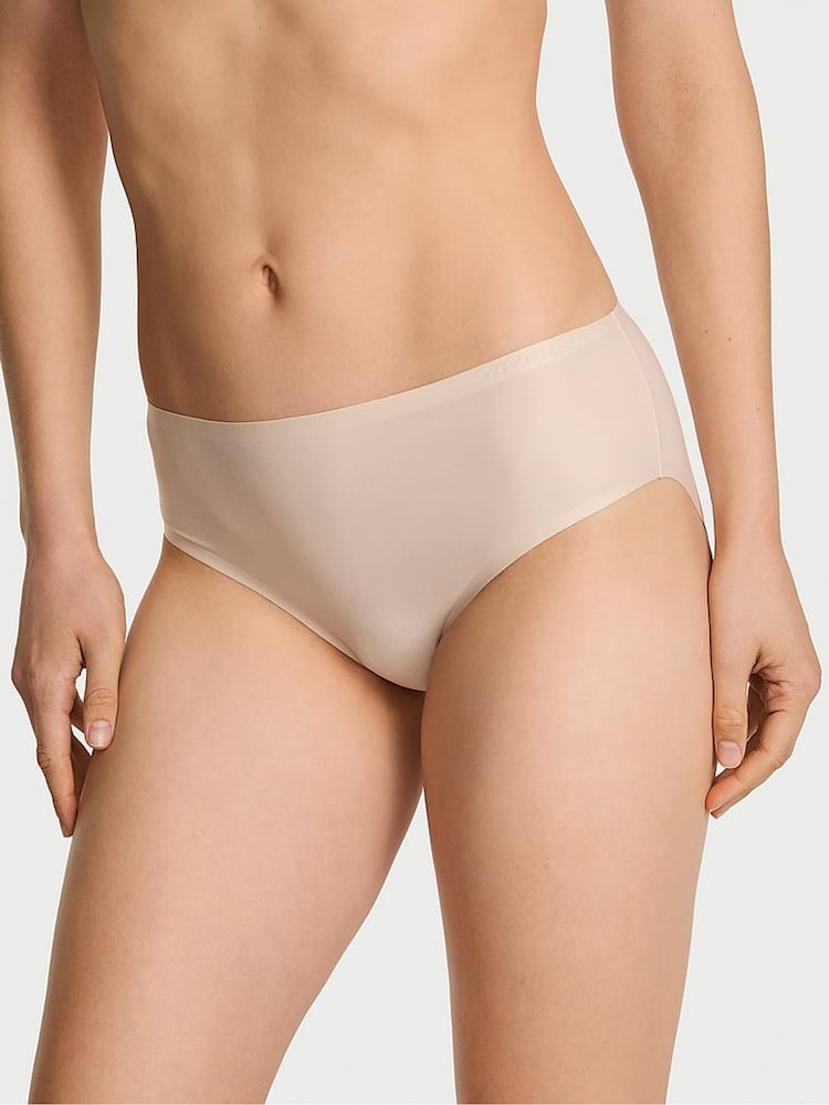 Victoria's Secret Marzipan Nude Bikini Mid-Rise Knickers - Image 1 of 2 Victoria's Secret Marzipan Nude Bikini Mid-Rise Knickers - Image 1 of 2