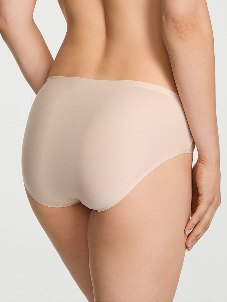 Victoria's Secret Marzipan Nude Bikini Mid-Rise Knickers - Image 2 of 2 Victoria's Secret Marzipan Nude Bikini Mid-Rise Knickers - Image 2 of 2