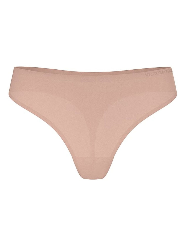 Victoria's Secret Macaron Nude Thong Mid-Rise Knickers - Image 3 of 3 Victoria's Secret Macaron Nude Thong Mid-Rise Knickers - Image 3 of 3