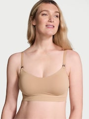 Victoria's Secret Praline Nude Seamless Nursing Bra - Image 1 of 3