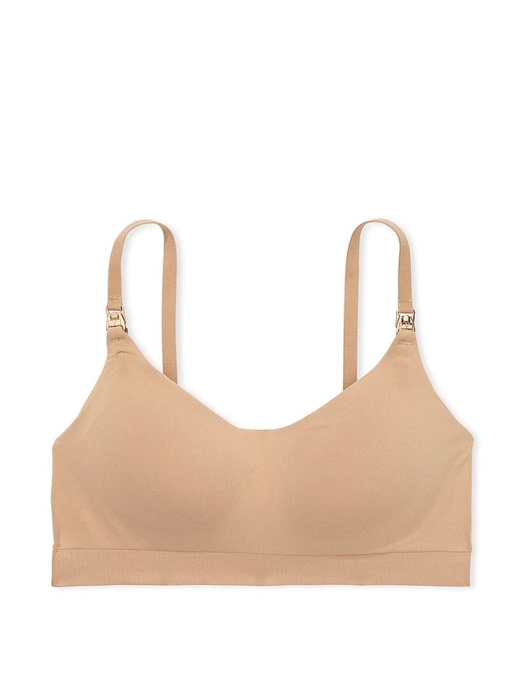 Victoria's Secret Praline Nude Seamless Nursing Bra - Image 3 of 3