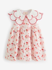 Red Cath Kidston Collared Dress (3mths-7yrs) - Image 10 of 14
