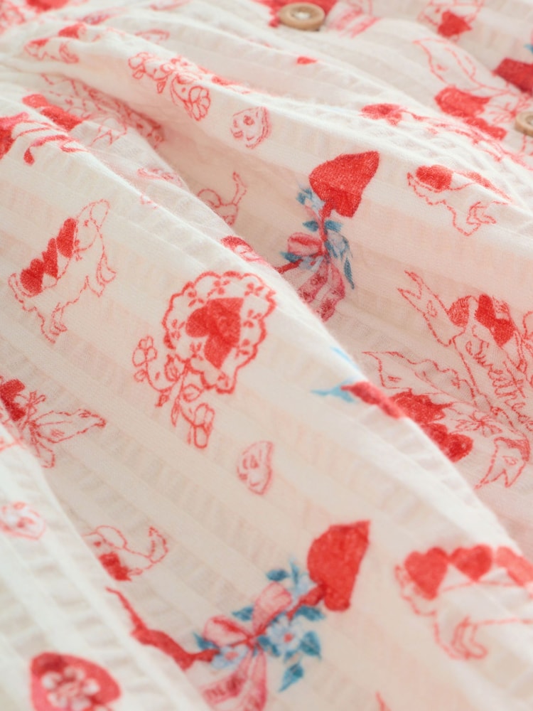 Red Cath Kidston Collared Dress (3mths-7yrs) - Image 14 of 14