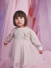 Cath Kidston Tokidoki Floral Mesh Sweat Dress (3mths-7yrs) - Image 3 of 12