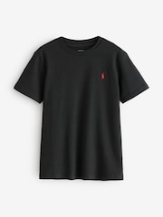 Polo Ralph Lauren Black Cotton Jersey T-Shirt - Image 1 of 1