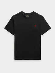 Polo Ralph Lauren Black Jersey Short Sleeve T-Shirt - Image 4 of 5