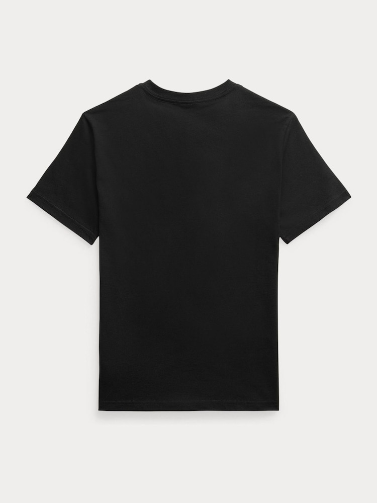Schwarz - Polo Ralph Lauren T-Shirt aus Jersey - Bild 6 von 6