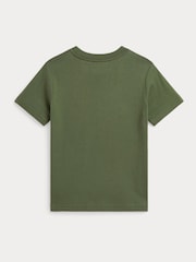 Polo Ralph Lauren Green Cotton Jersey T-Shirt - Image 5 of 5