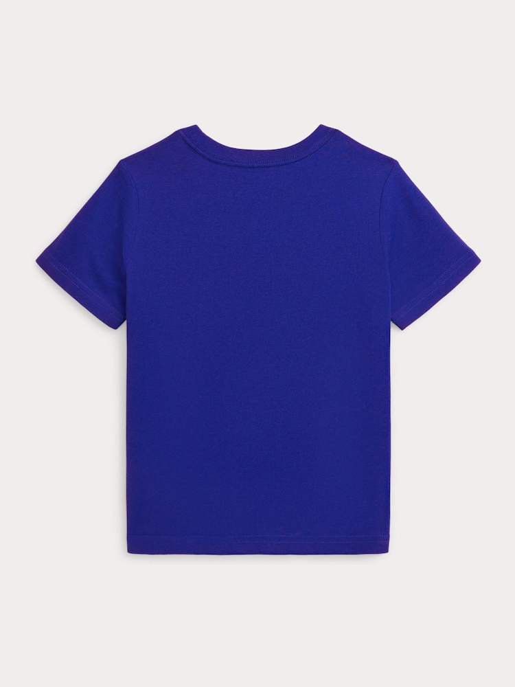 Azul claro - Polo Ralph Lauren Boys Cotton Jersey T-Shirt - Imagen 2 de 2