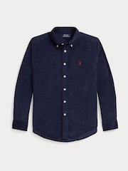 Polo Ralph Lauren Blue Boys Corduroy Shirt - Image 4 of 5