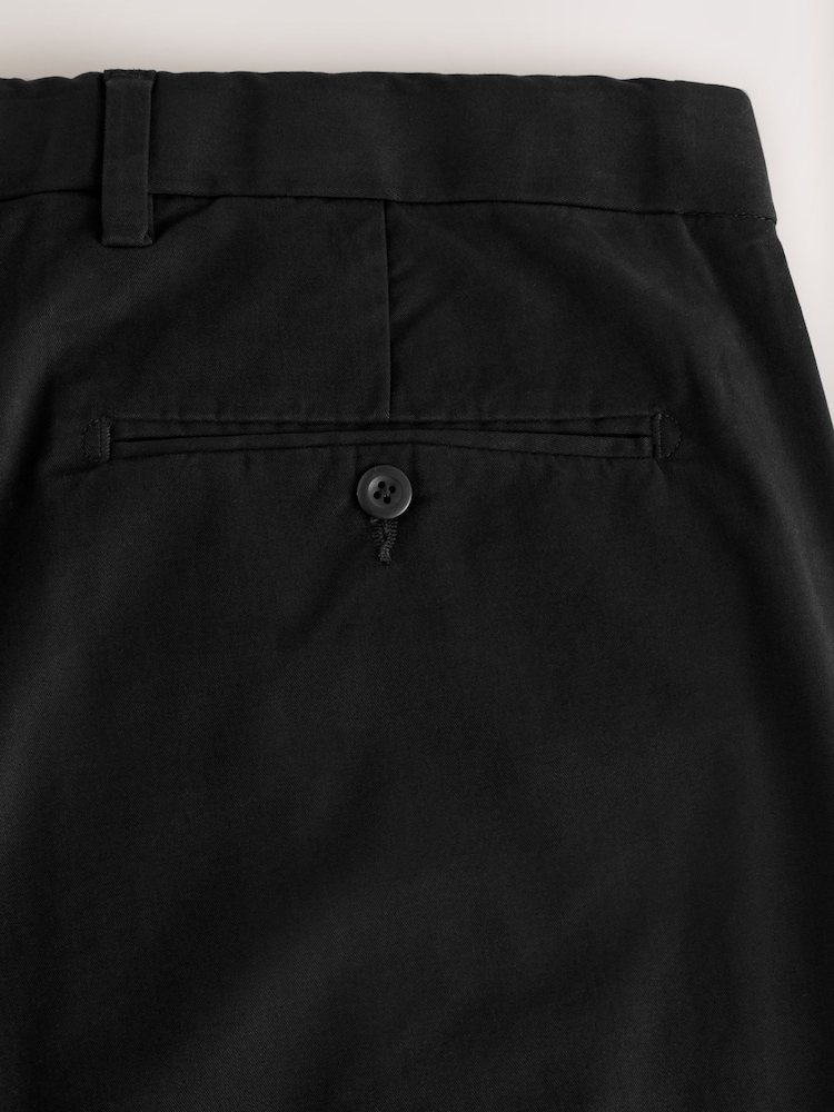 Black Slim Fit Signature Ultimate Motionflex Chino Trousers - Image 11 of 11 Black Slim Fit Signature Ultimate Motionflex Chino Trousers - Image 11 of 11