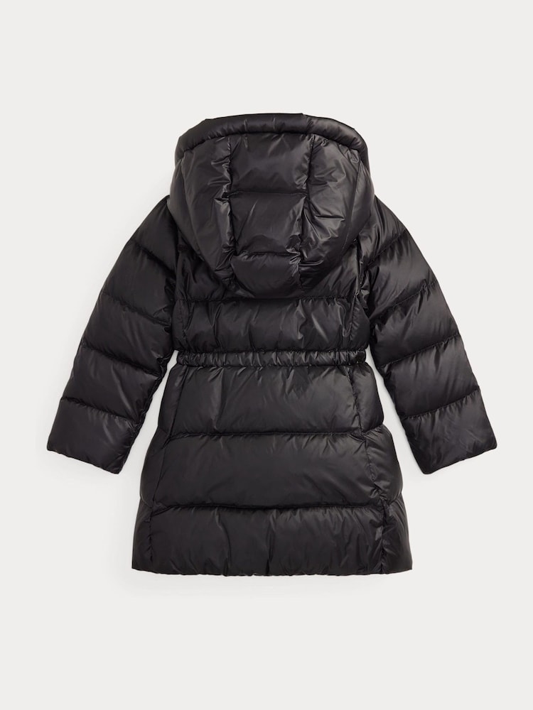 Negro - Polo Ralph Lauren Long Down Puffer Jacket - Imagen 2 de 4