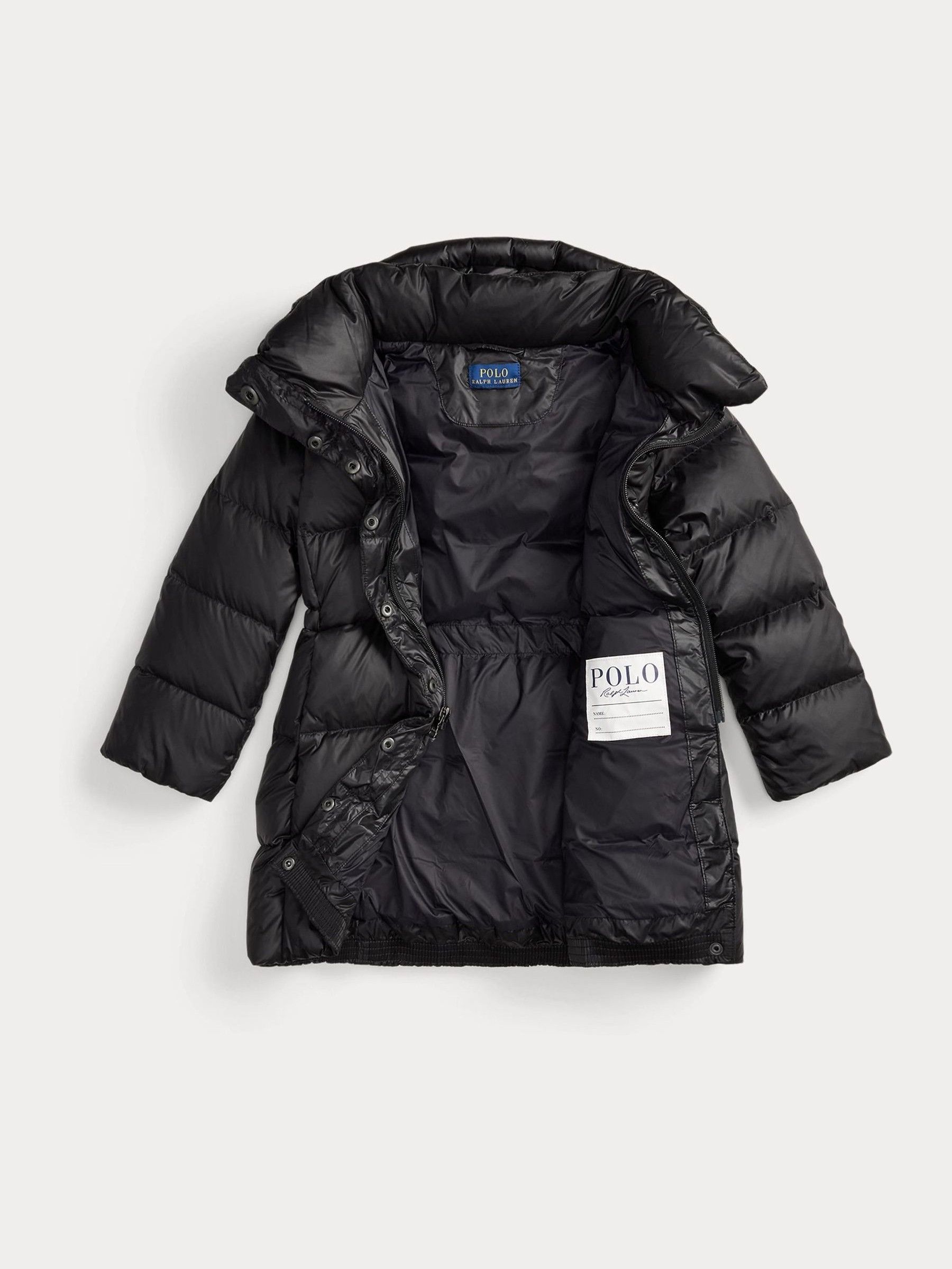 Buy Polo Ralph Lauren Black Long Down Puffer Jacket from Next USA
