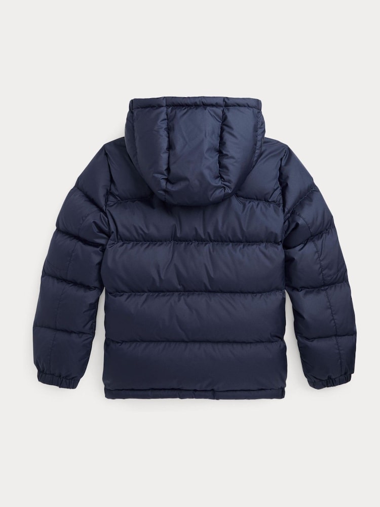 Buy Polo Ralph Lauren Blue Down Puffer Jacket from Next USA