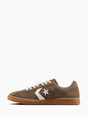 Converse Brown All Star Classic Trainer Suede Low Trainers - Image 4 of 9