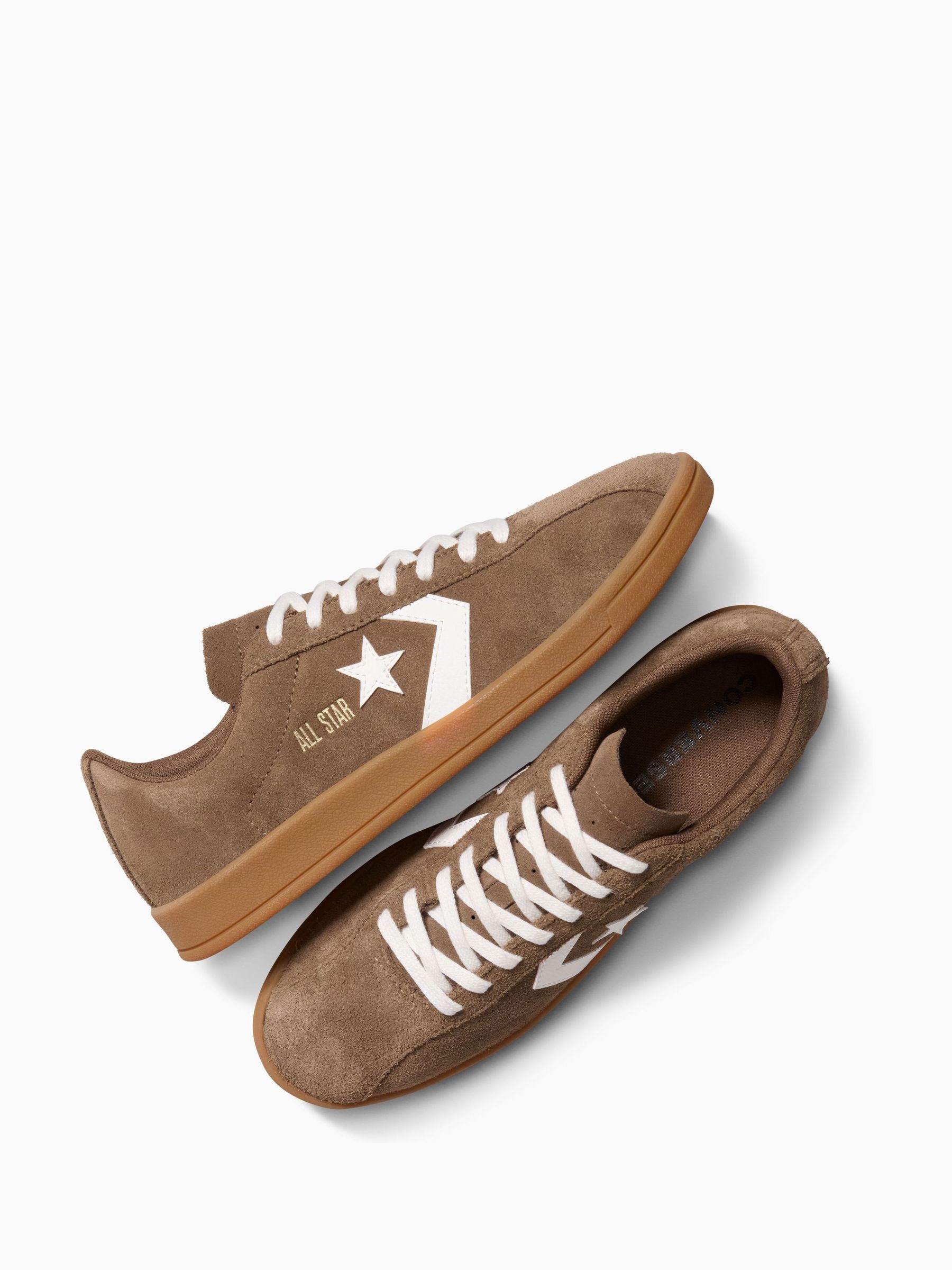 Buy Converse Brown All Star Classic Suede Low Trainers from Next USA