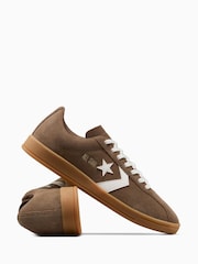 Converse Brown All Star Classic Trainer Suede Low Trainers - Image 6 of 9