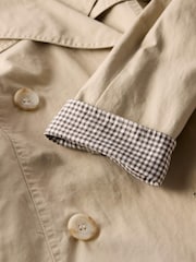 Mint Velvet Natural Double Breasted Trench Coat - Image 9 of 9