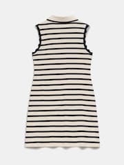 Mint Velvet Natural Striped Sleeveless Mini Dress - Image 7 of 7