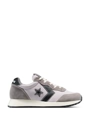 Converse Grey Omega Trainers - Image 1 of 7
