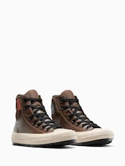 Converse Brown Chuck Taylor Olders Berkshire Trainers - Image 3 of 8