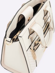 River Island Cream Webbing Handle Tote Bag - Image 5 of 6