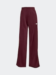 adidas Originals Burgundy/White Firebird Loose Joggers - Image 6 of 6