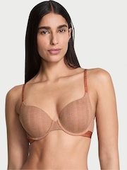 Victoria's Secret Heather Rosewood Nude Full Cup Push Up Modal Bra - Image 1 of 2