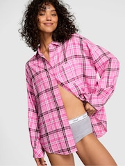 Victoria's Secret PINK Pink Lollipop Pyjama Shirt - Image 1 of 3