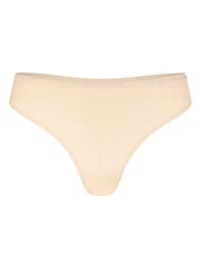 Victoria's Secret Marzipan Nude Thong Mid-Rise Knickers - Image 3 of 3