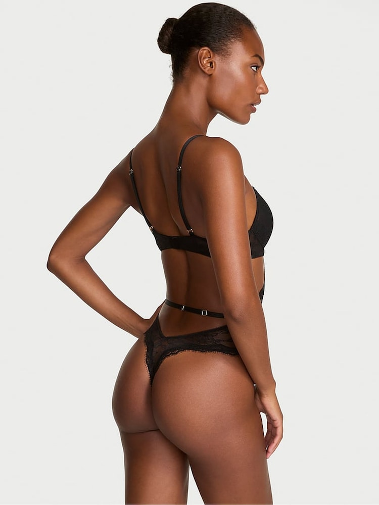 Victoria's Secret Black Bodysuit - Image 2 of 4