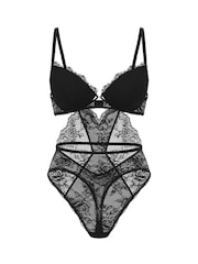 Victoria's Secret Black Bodysuit - Image 4 of 4