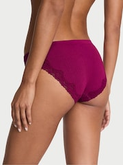 Victoria's Secret Fresh Jam Purple Bikini Rib Lace Trim Knickers - Image 2 of 2
